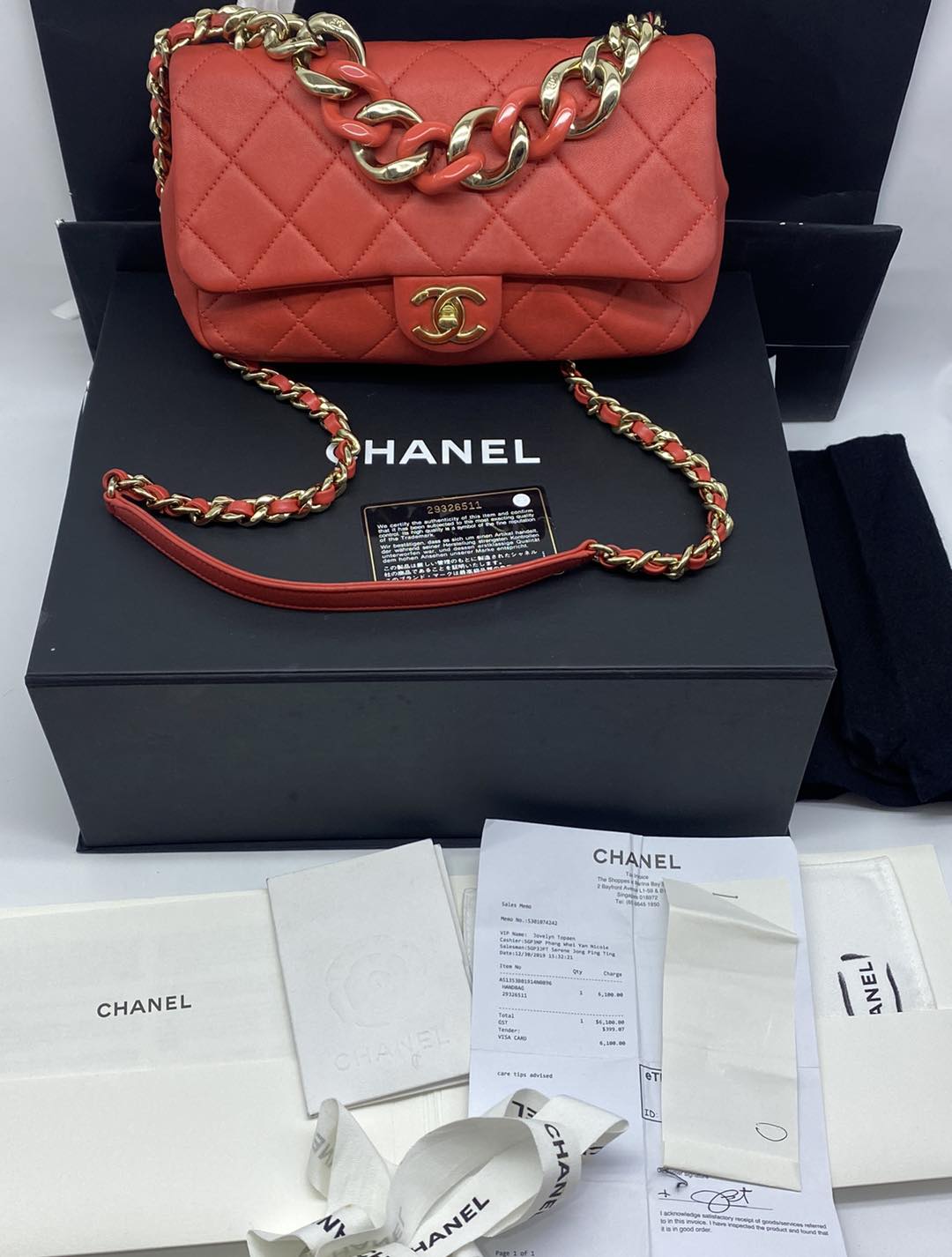 CHANEL PRE-OWNED CLASSIC MEDIUM FLAP BAG