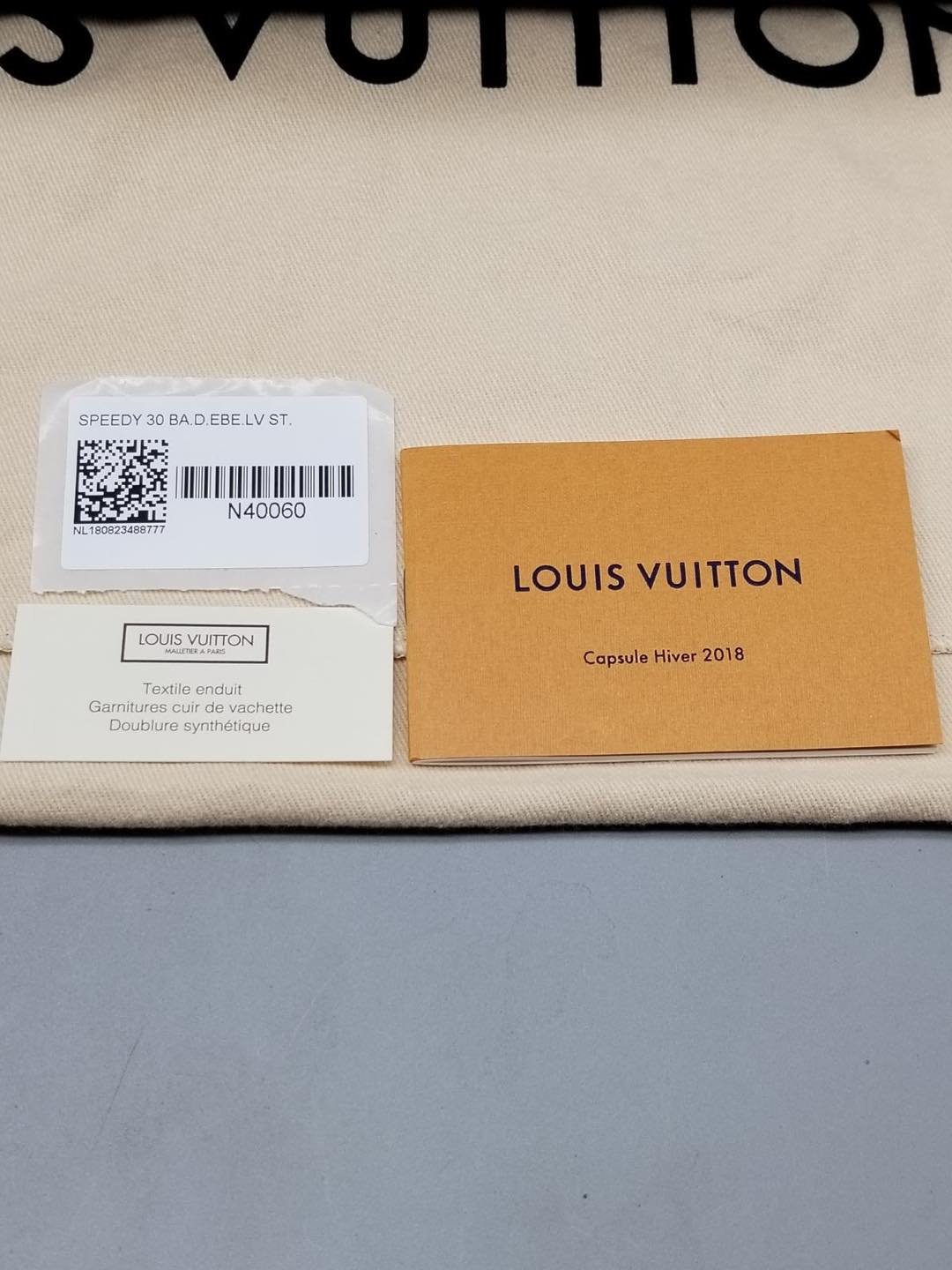 LOUIS VUITTON DAMIER EBENE PATCHES SPEEDY BANDOULIERE 30