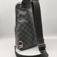 LOUIS VUITTON AVENUE SLING BAG DAMIER GRAPHITE BLACK