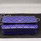 CHANEL WOC BLUE