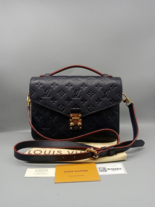 LOUIS VUITTON EMPRIENTE POCHETTE METIS MARINE ROUGE