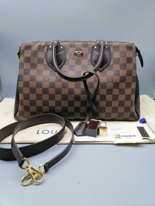 LOUIS VUITTON NORMANDY SATCHEL LEATHER