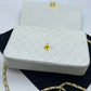 CHANEL WHITE FLAP