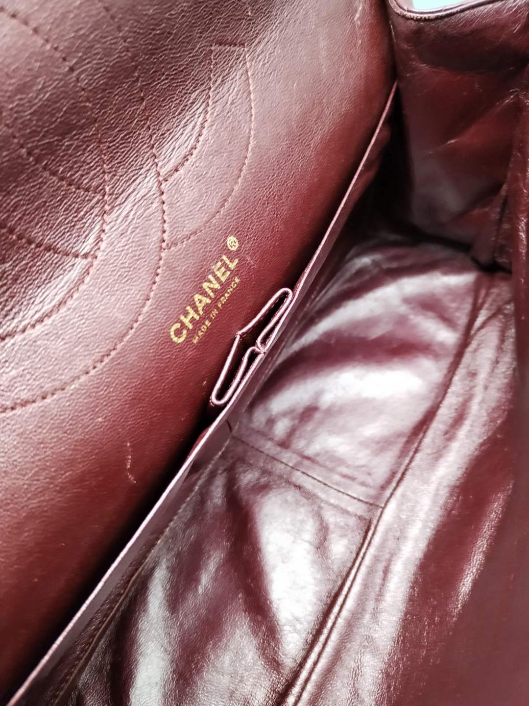 CHANEL METALIC QUILTED CALFSKIN REISSUE