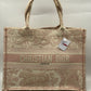 Dior Book Tote Medium Bag Ivory Pink