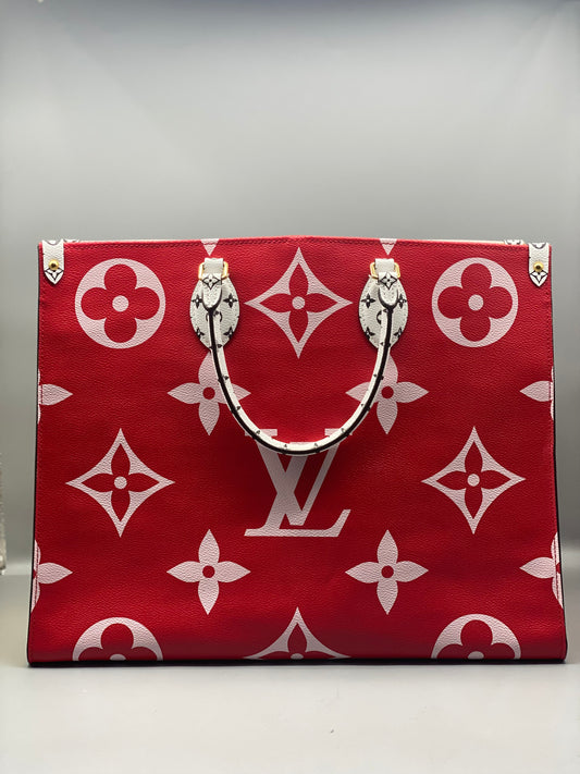 Louis Vuitton Giant On the go Rouge