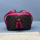 Louis Vuitton Monogram Santonju Freesia women's canvas shoulder bag