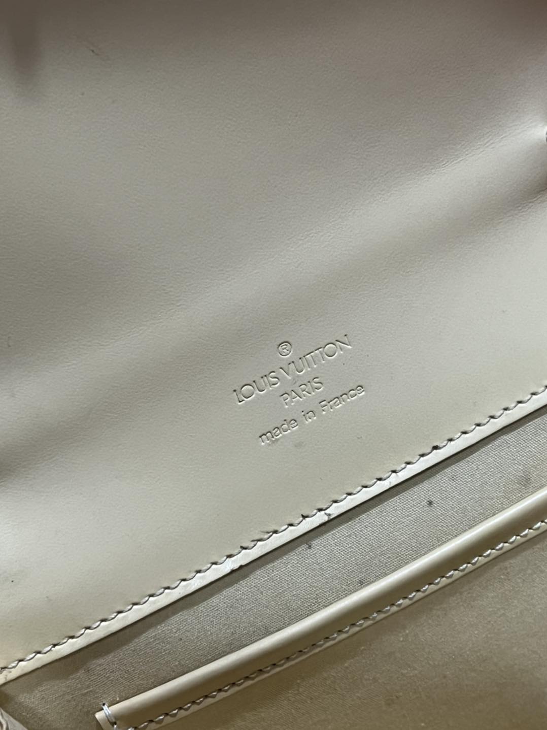 Louis Vuitton Biarritz Leather Handbag