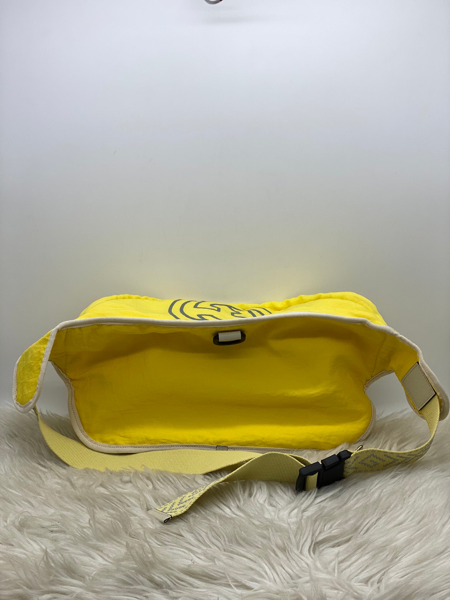 GUCCI BLIND FOR LOVE YELLOW FANNY PACK