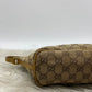 Gucci Beige/Yellow GG Canvas And Leather Boat Baguette