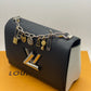 Louis Vuitton Twist MM Love Lock Charm Bag