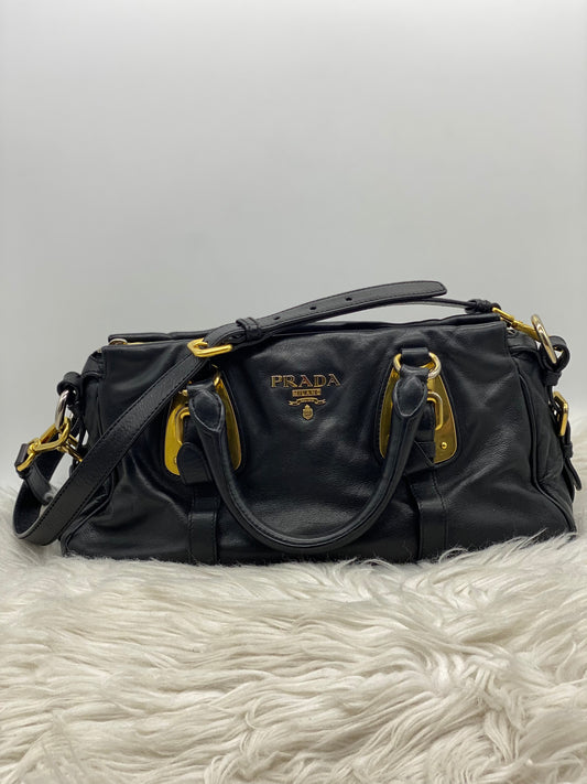 Prada Bauletto leather bag