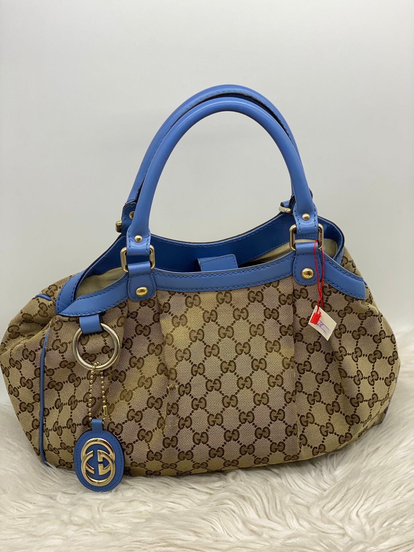 Gucci Sukey Canvas Exterior Medium Bags