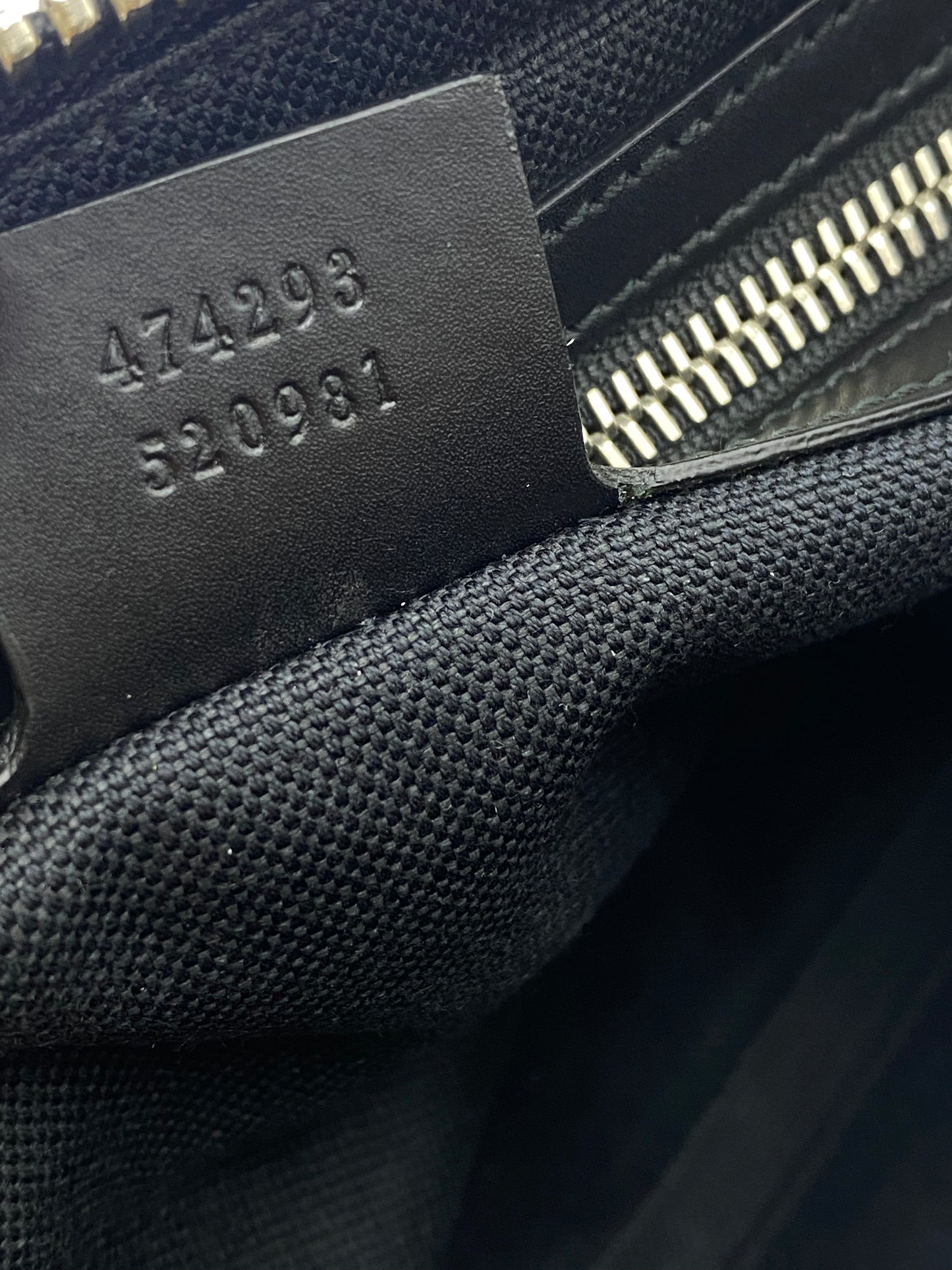 GUCCI Soft GG Supreme Monogram Web Belt Bag Black Grey