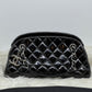 Chanel Patent Quilted Small Just Mademoiselle Bowling Bag