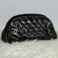 Chanel Patent Quilted Small Just Mademoiselle Bowling Bag