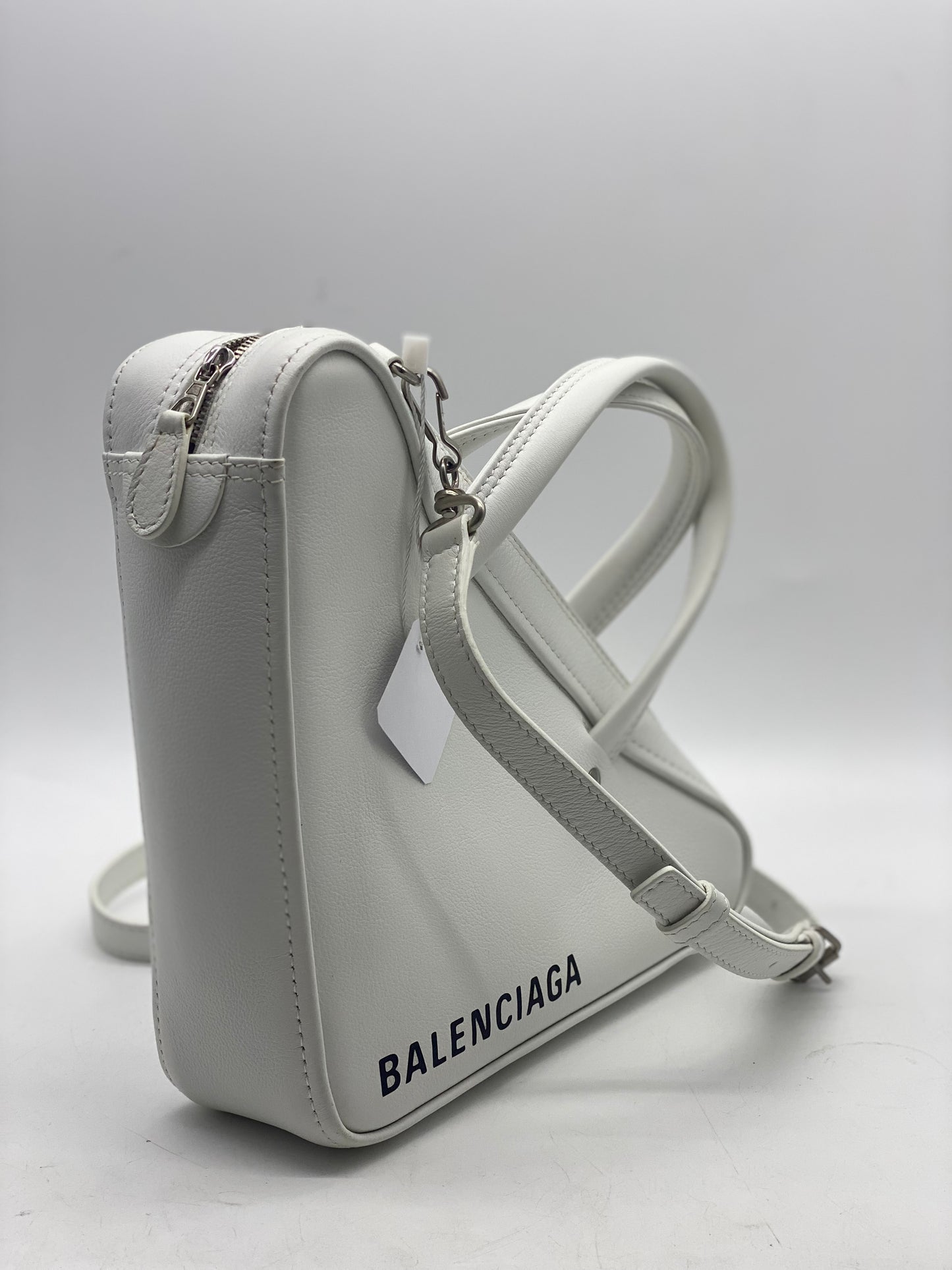 Balenciaga Triangle Duffle White