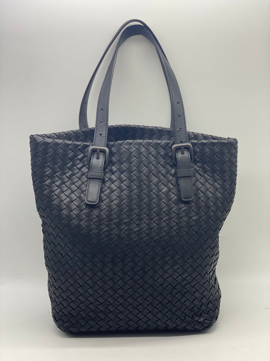 Bottega Veneta Belted Tote Intrecciato Nappa Large