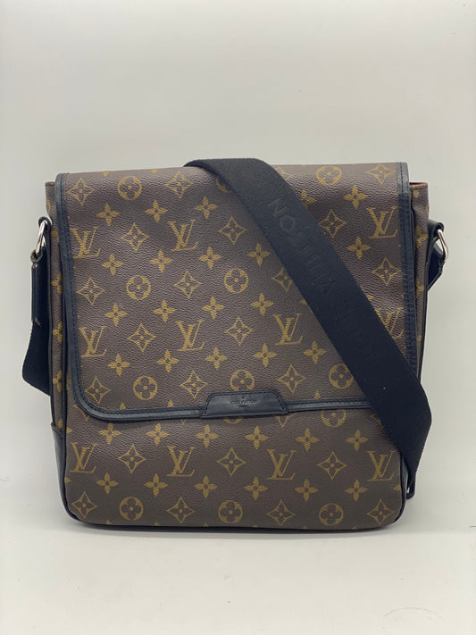 LOUIS VUITTON Monogram Macassar Bass MM