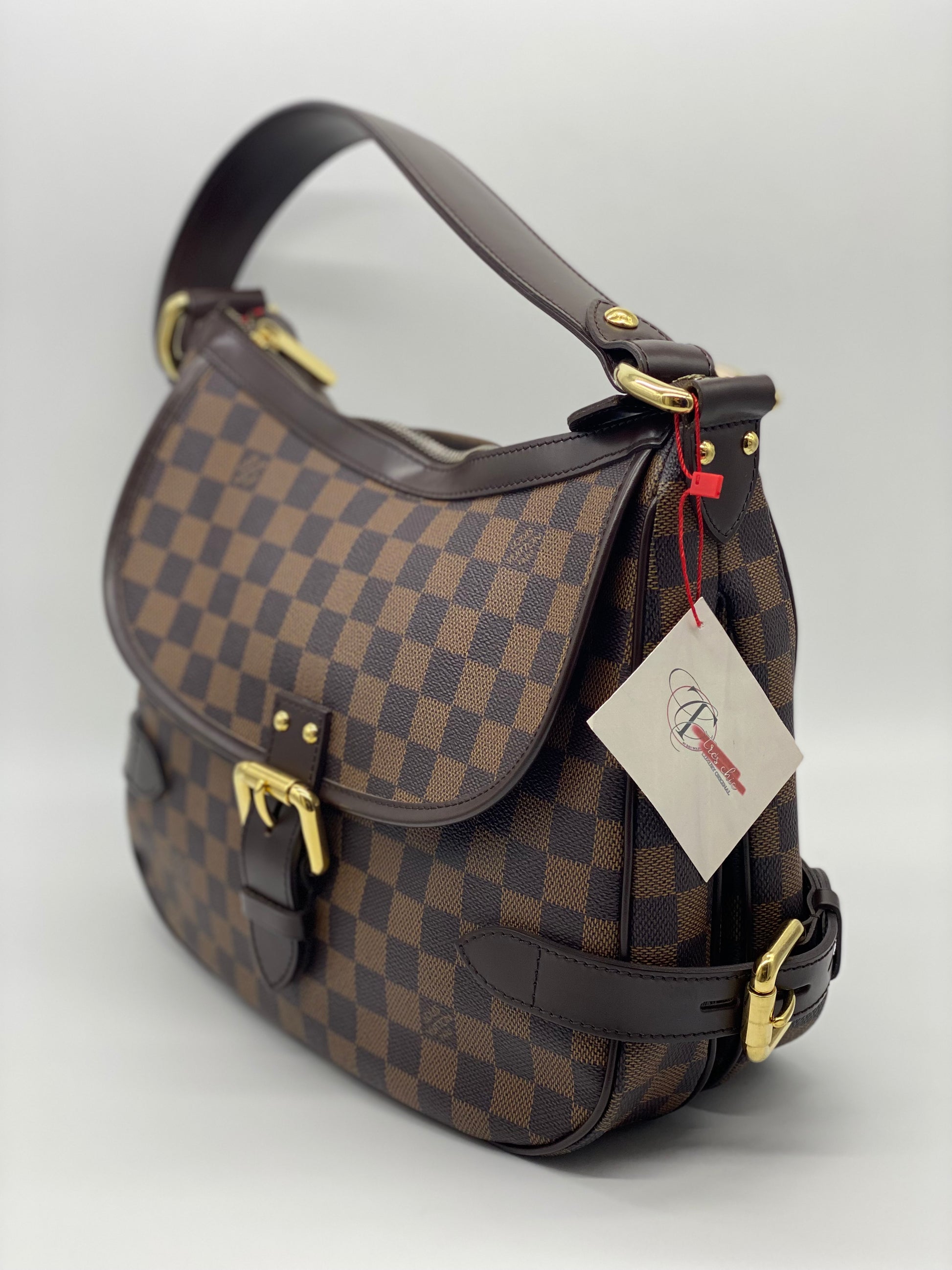 Louis Vuitton Highbury Damier Ebene Hobo Bag on SALE