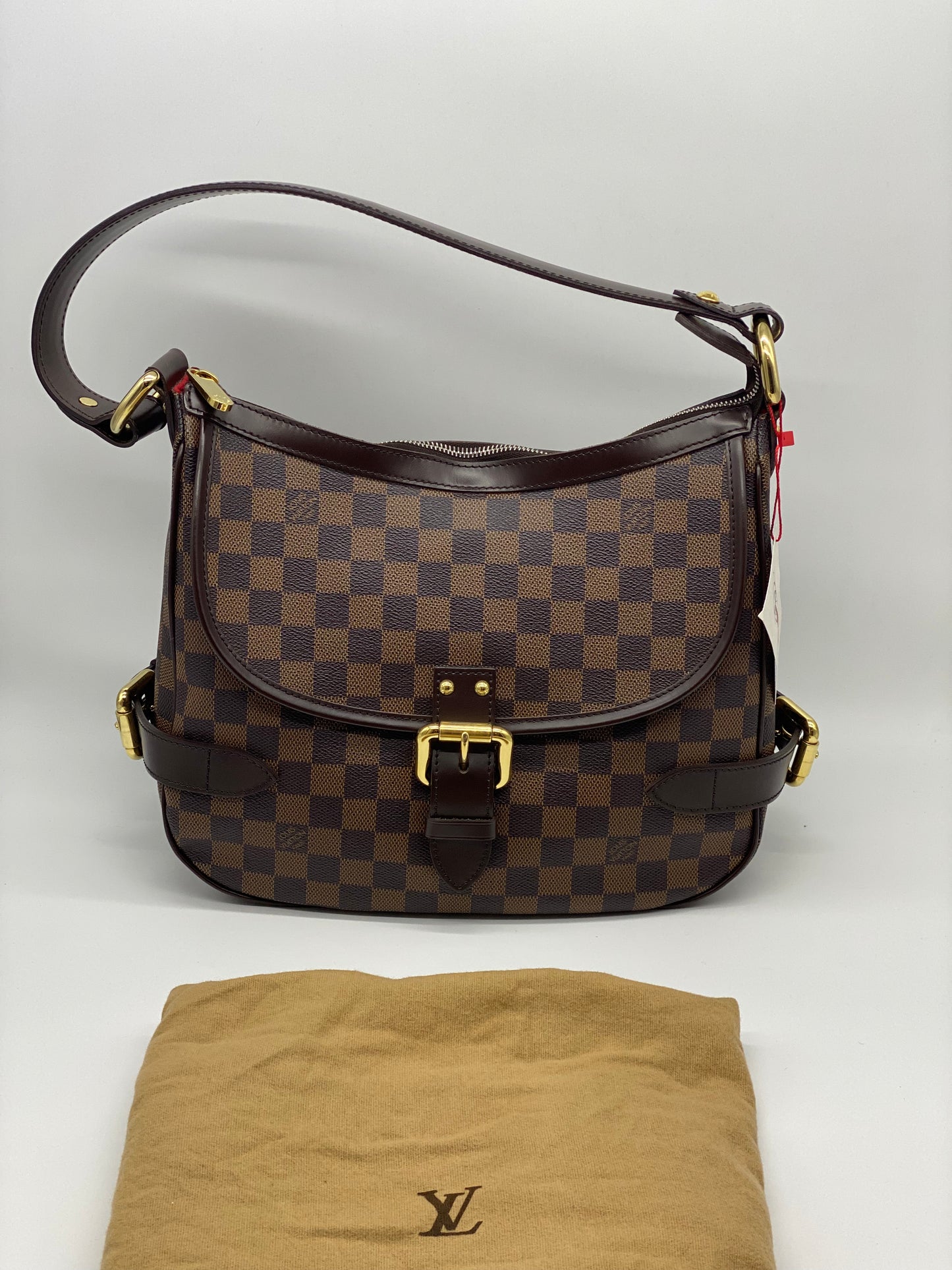 LOUIS VUITTON Highbury Damier Ebene Canvas