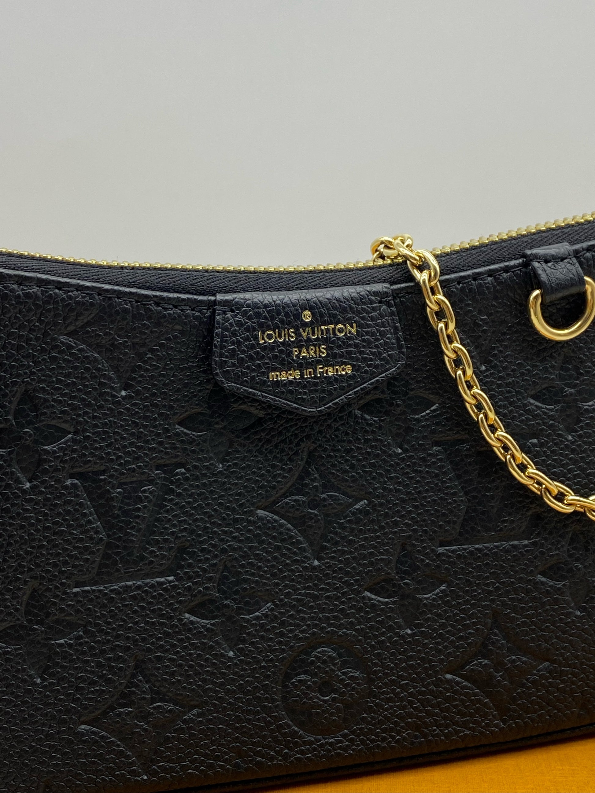 Louis Vuitton Empreinte Easy Pouch On Strap Black – Tres Chic Luxury